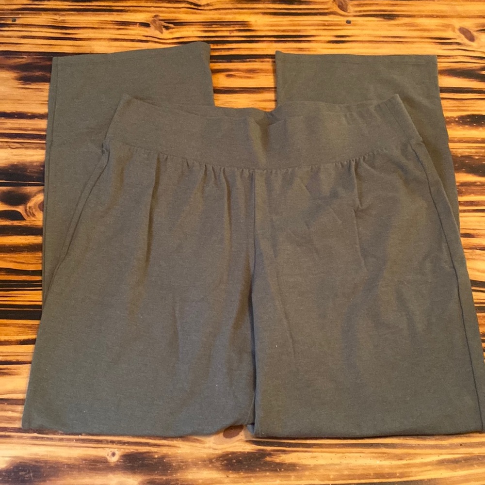 Croft and Barrow sz L Army Green Pants 32x30